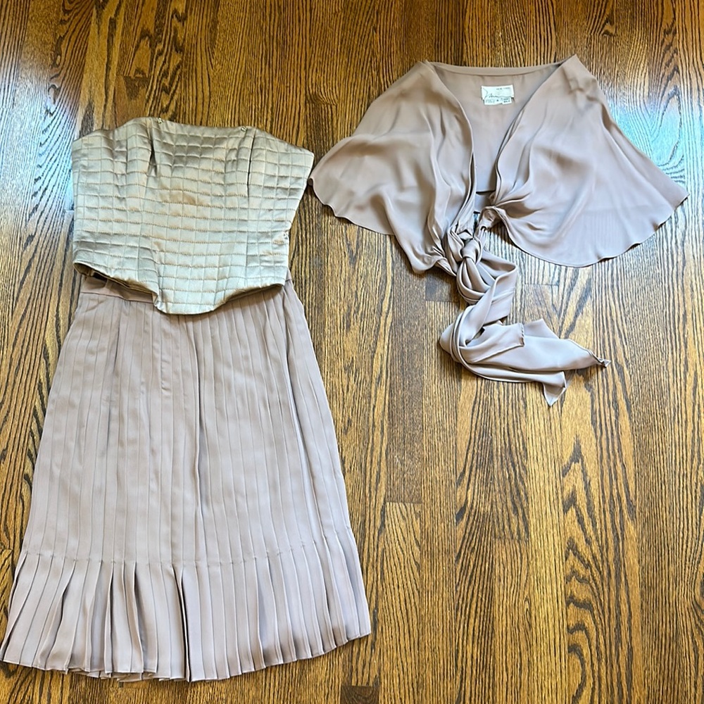 Mimi New York silk 3 piece; never worn